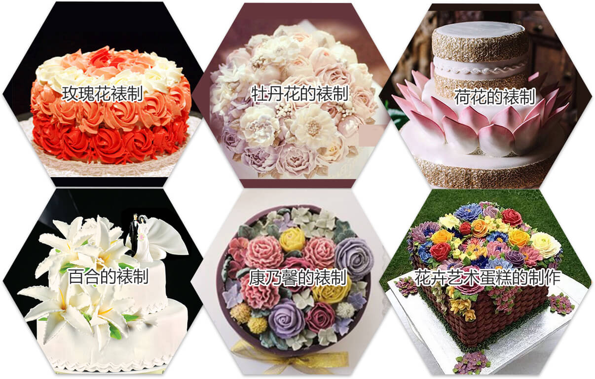 邯郸新东方花卉艺术蛋糕课程
